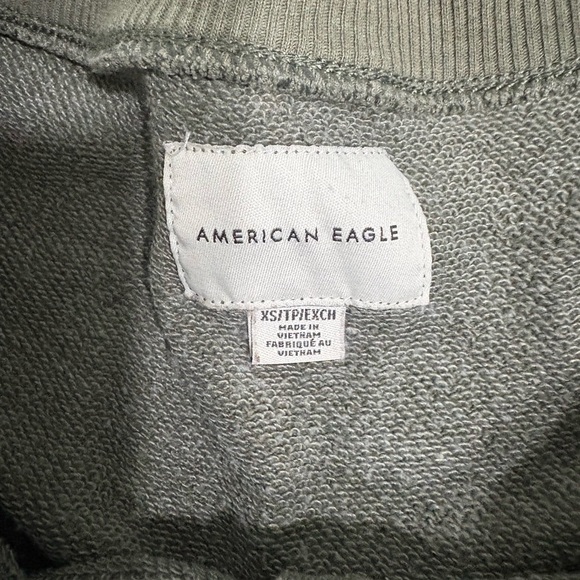 American Eagle Olive Green Knit Top - Picture 2 of 5
